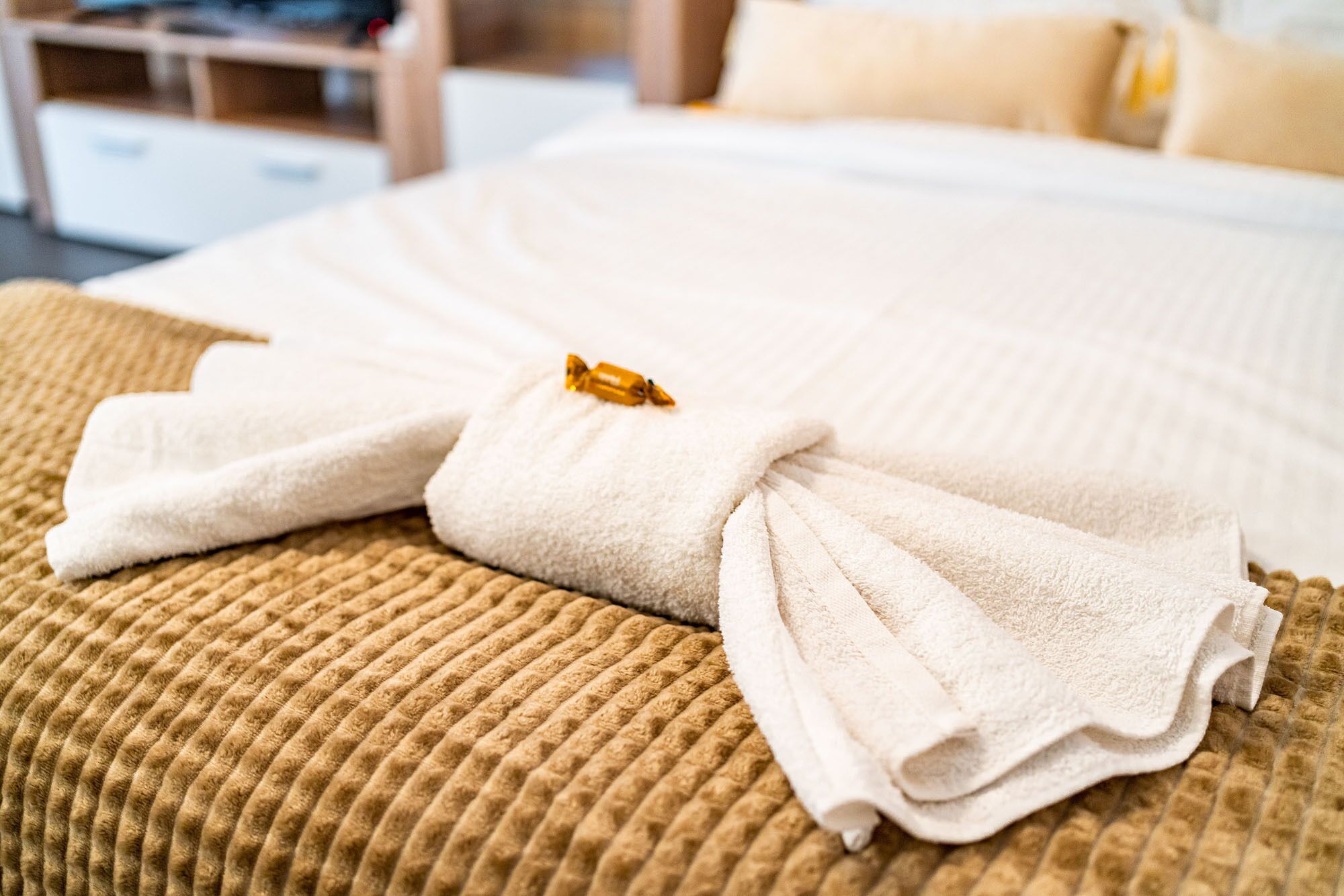 1 多间卧室、熨斗/熨衣板、WiFi、床单