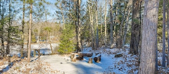 Lakefront Townsend Cabin w/ Fire Pit & Dock!