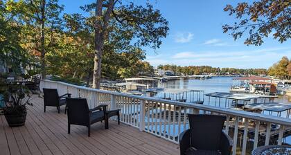 Private Serene Lakefront Home w/Hot Tub, Amazing View, Private Dock, Boat Rental