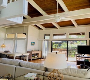 Smart TV, ping pong, books