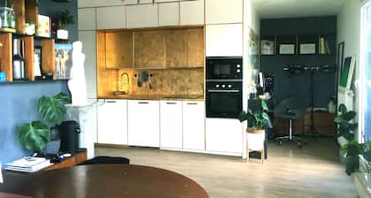 Unique-chambre Privée Dans un Appartement en Roof-top