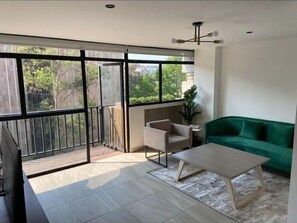 Living area - Amazing confort Apartment in Polanco (Mexico City)