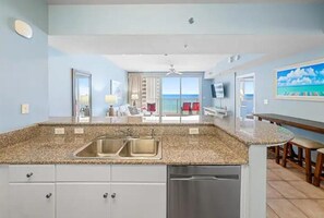 Interior - Shores of Panama 1214! Shore is a good time! 2 bed 2 bath on the beach (Panama City Beach)