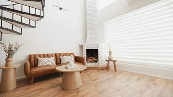 Fireplace, offices