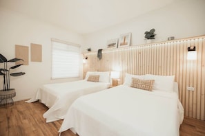 2 bedrooms, desk, free WiFi, bed sheets