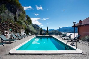 Et oppvarmet basseng