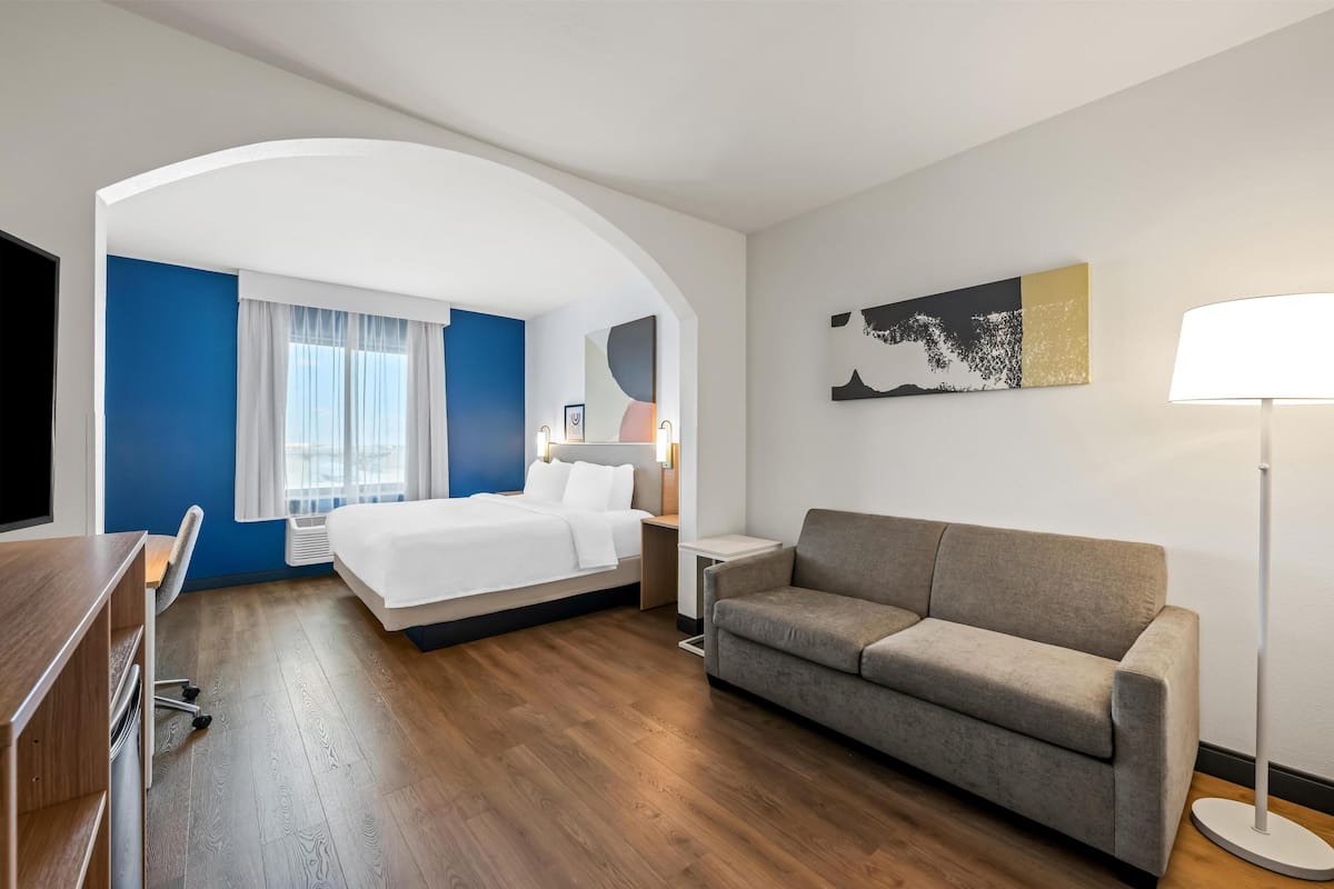 Wifi gratis y ropa de cama