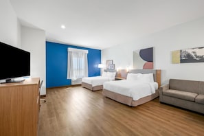 Studio, 2 Tempat Tidur Queen | Area keluarga