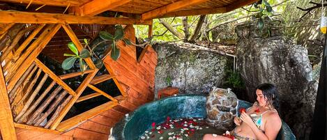 Familien-Ferienhütte, 2 Schlafzimmer, Bergblick | Badezimmer