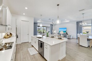 Fridge, microwave, oven, stovetop - New Home w/ Pool at The National in Ave Maria FL (Ave Maria)