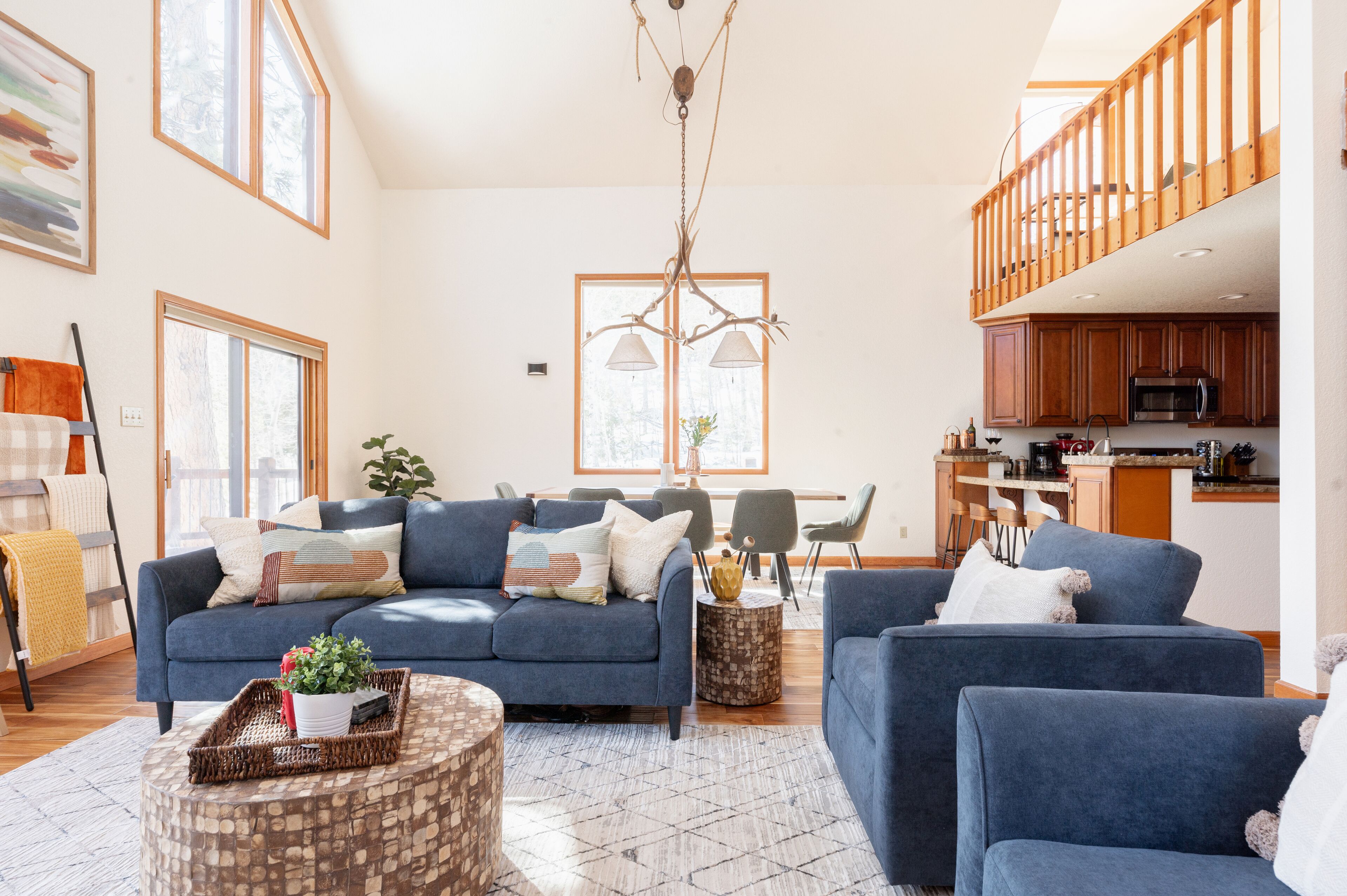 Rock Mountain View, wrap around deck beautifully secluded.