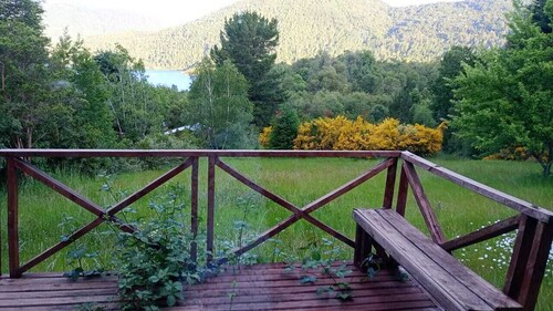 Casa en la Montaña de Chile Junto al Lago Caburgua