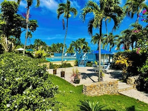 Pool - Noble Retreat, Cozy studio condo with pool, laundromat, free parking & Wi-Fi (Christiansted)