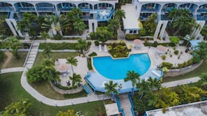 Pool - Noble Retreat, Cozy studio condo with pool, laundromat, free parking & Wi-Fi (Christiansted)