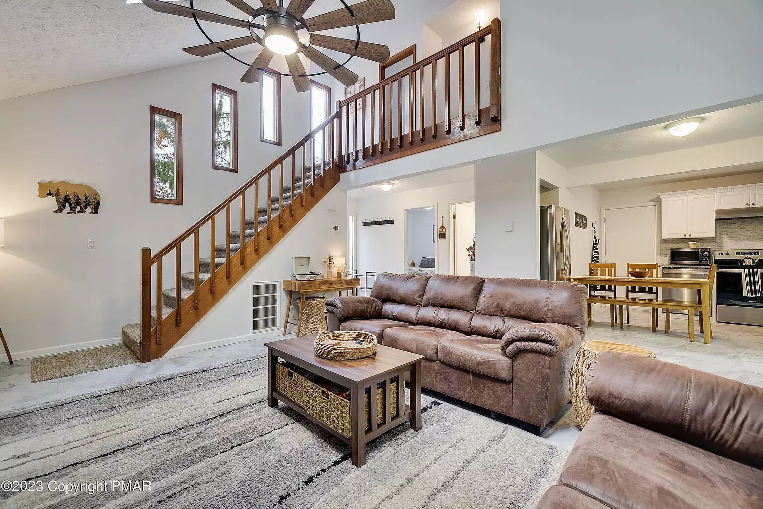 Smart TV, table football, books