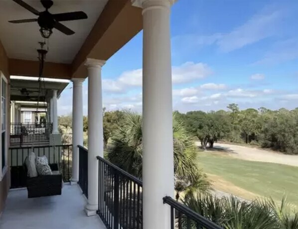 Terrace/patio - 5 Star Home on Reunion Resort, Orlando Villa 6411 (Orlando)