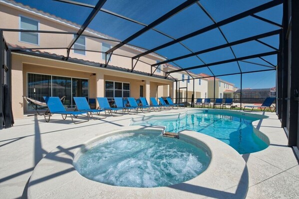 Piscine chauffée