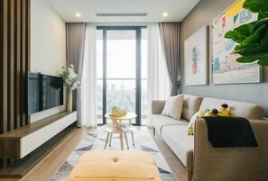 Comfort Apartment | Living area - Sunhomes - Tourist Apartment (Hanoi)