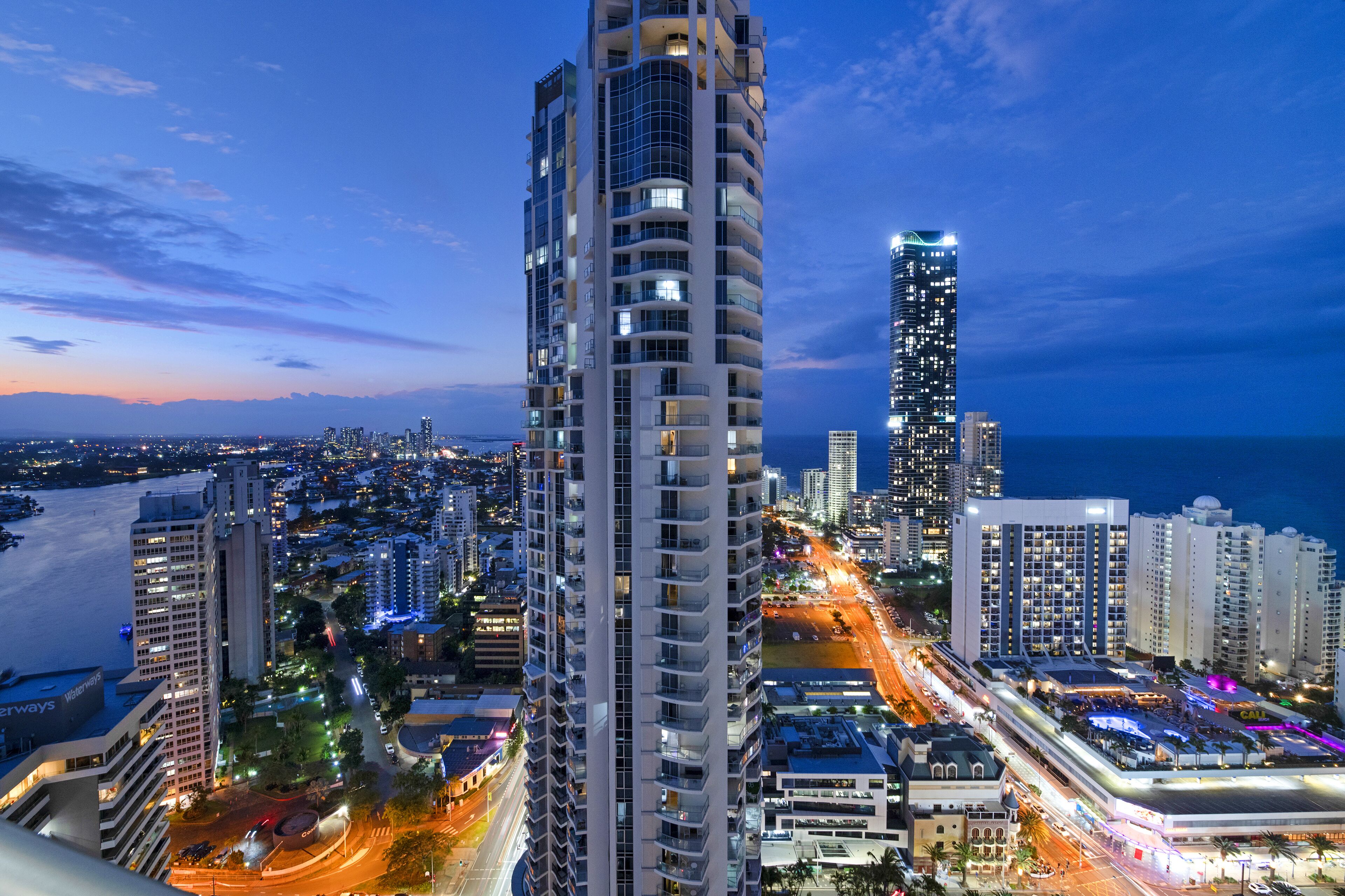 Apartamento, 3 quartos, 2 banheiros, vista para o oceano | Terraço/pátio