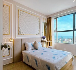 Family Apartment | Premium bedding, desk, blackout curtains, soundproofing - The Song Vung Tau Homestay Vung Tau Land (Ho Chi Minh City)