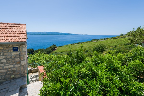 Blick von der Unterkunft