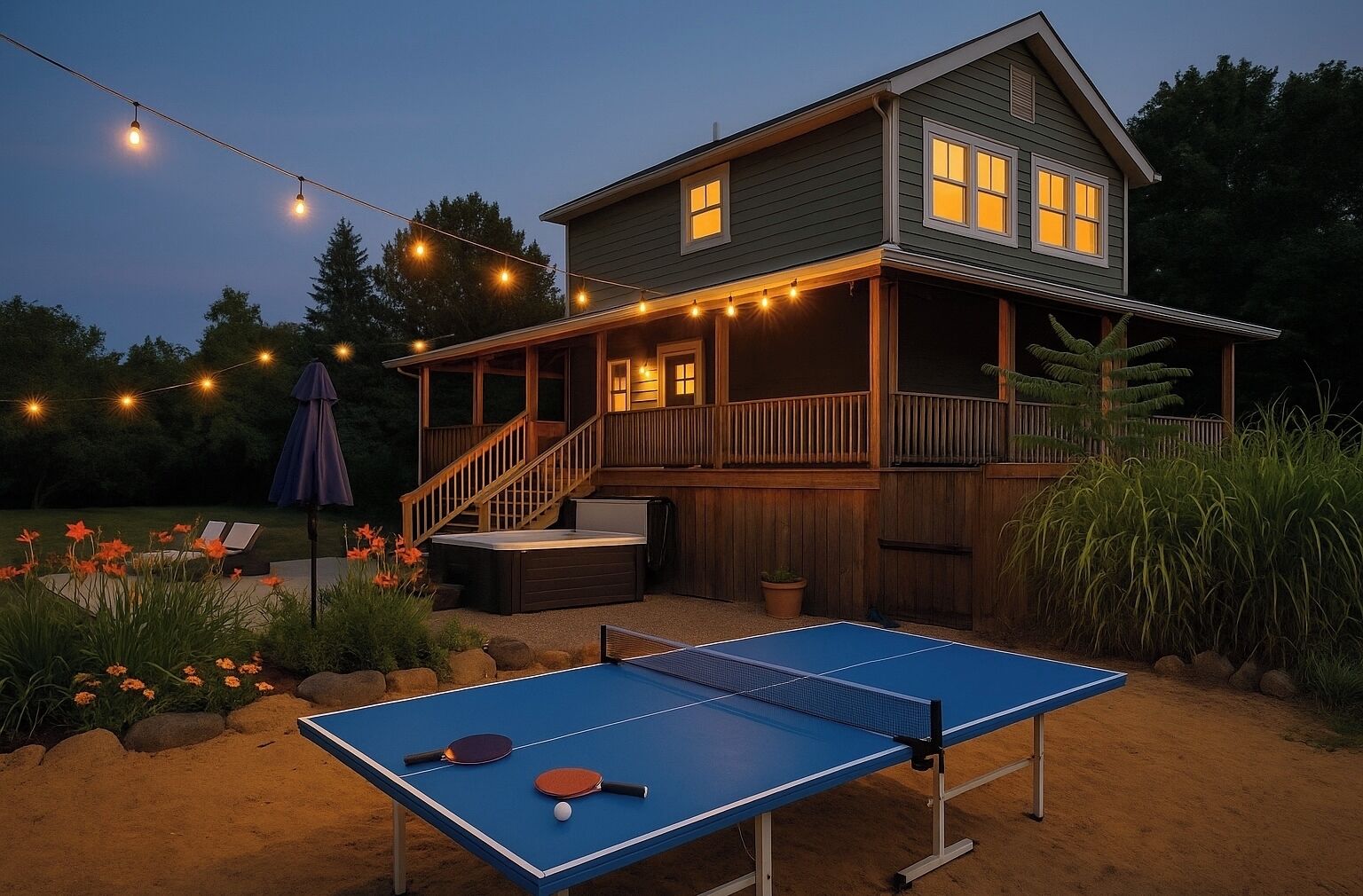 Overnattingsstedets uteområder