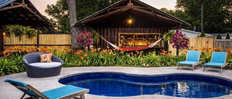 Außenpool, beheizter Pool