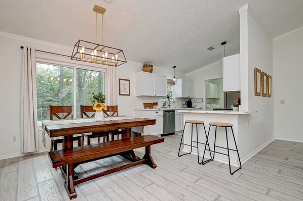 Dining - Modern Country Home in Magnolia (Stagecoach)