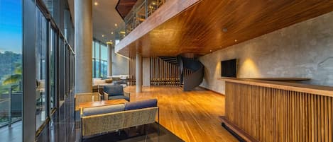 Lobby sitting area