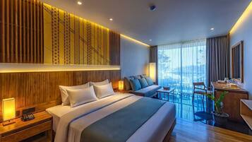 Deluxe Double Room | 1 bilik tidur, gebar bulu kapas, item bar mini percuma