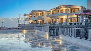 Front of property – evening/night