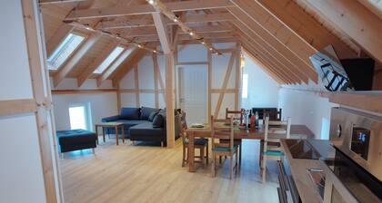 Ferienwohnung 'Kleine Auszeit 1' mit Privatterrasse und WLAN