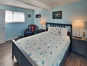 Ferienhaus, Mehrere Betten, Balkon, Strandblick