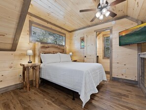 Cabin, 2 Katil Ratu (Queen), Balcony, Mountain View (Unit 3) | 1 bilik tidur, dihias secara berasingan