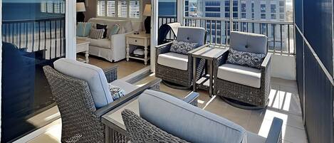 Appart'hôtel, plusieurs lits, balcon, vue océan (#601 - No Pets) | Intérieur