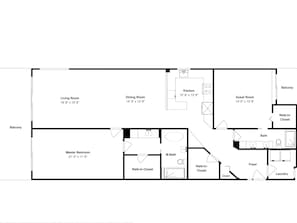 公寓式客房 (2 Bedrooms) | 住宿服务设施