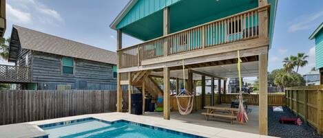 Façade de l’hébergement