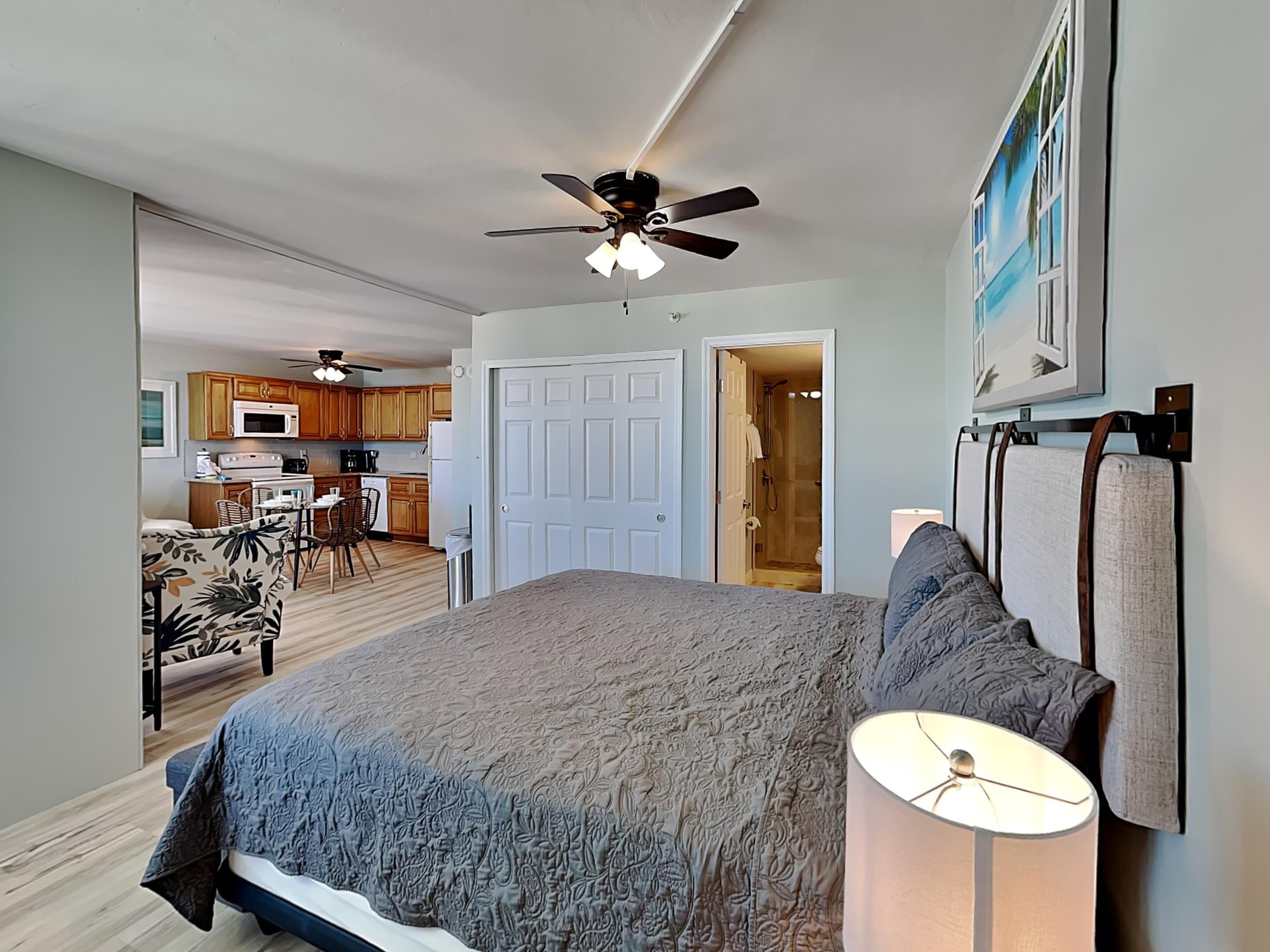 Condo, 1 King Bed with Sofa bed, Balcony, Ocean View (#907A - No Pets) | 1 bedroom, individually decorated, individually furnished