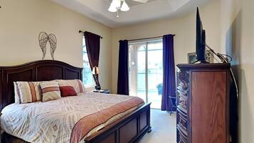 House, Multiple Beds, Pool Access, Pool View | 3 bedrooms, individually decorated, individually furnished, free WiFi