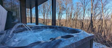 Bain à remous extérieur