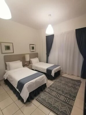 1 bedroom, blackout drapes, iron/ironing board, free WiFi