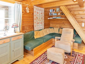 Fernseher, Kamin, DVD-Player