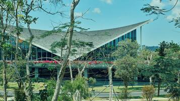 Udsigt fra overnatningsstedet