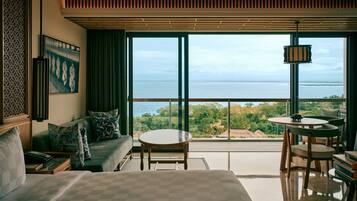 2BR Ocean View Room | In-room safe, desk, blackout curtains, soundproofing