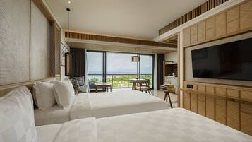 In-room safe, desk, blackout curtains, soundproofing