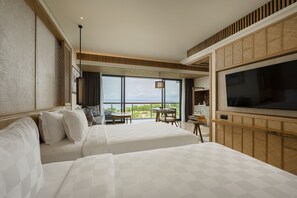In-room safe, desk, blackout curtains, soundproofing