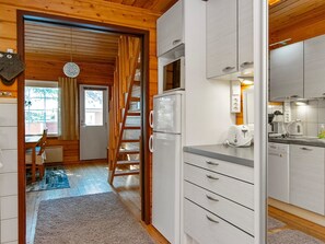 Fridge, microwave, dishwasher, cookware/dishes/utensils - Hirvasaho a 2 by Interhome (Inari)