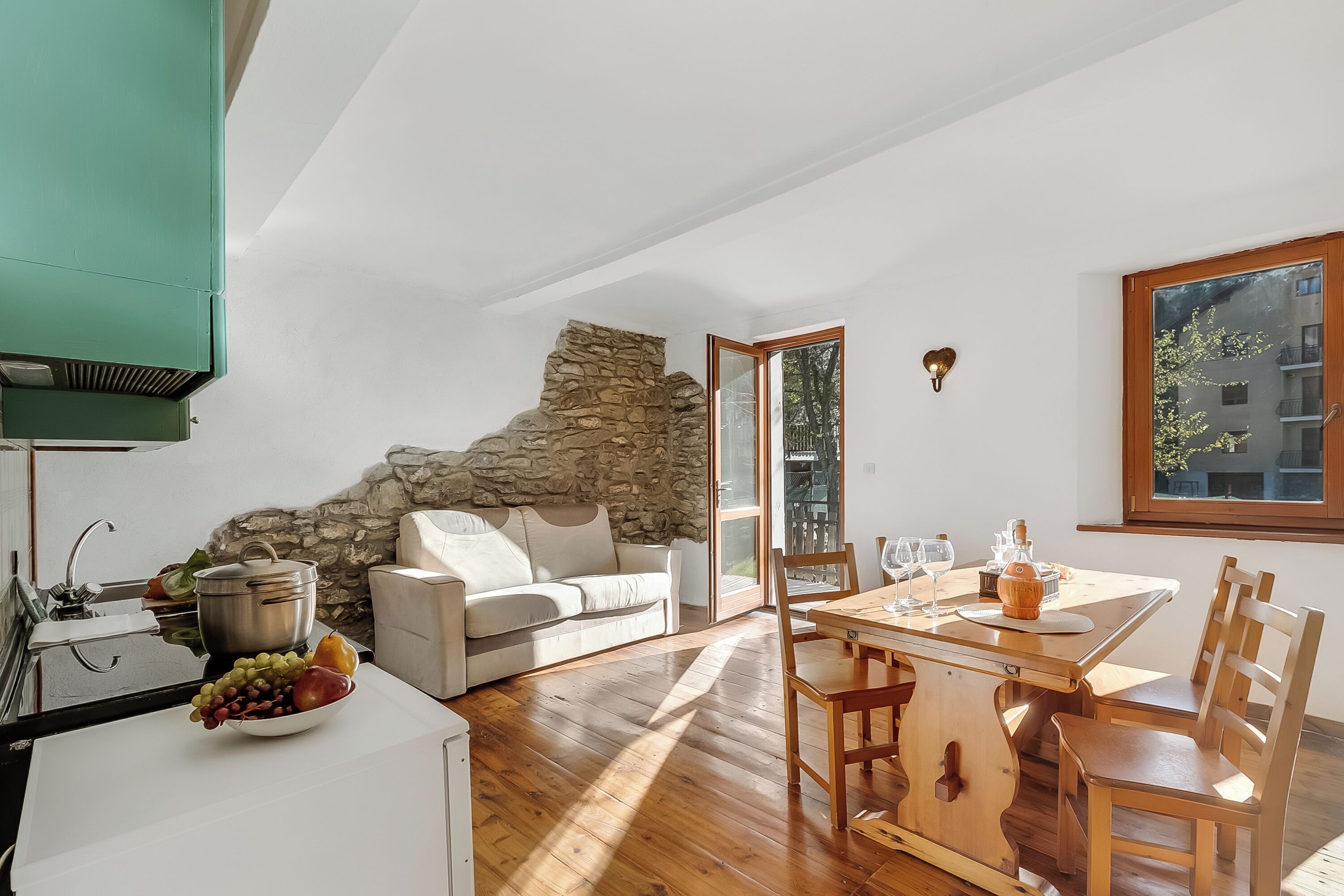 Familienapartment, Mehrere Schlafzimmer (Garden Home) | Esszimmer