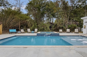 Piscine chauffée