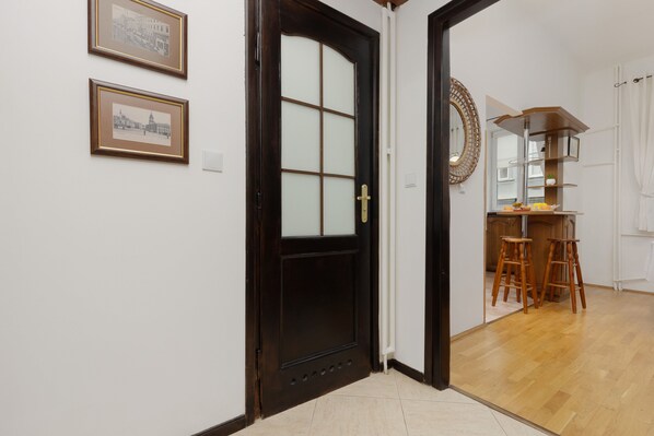 Apartment, 1 Schlafzimmer, Küche | Wohnzimmer